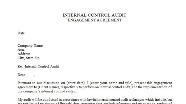 internal_controL_audit_engagement_agreement
