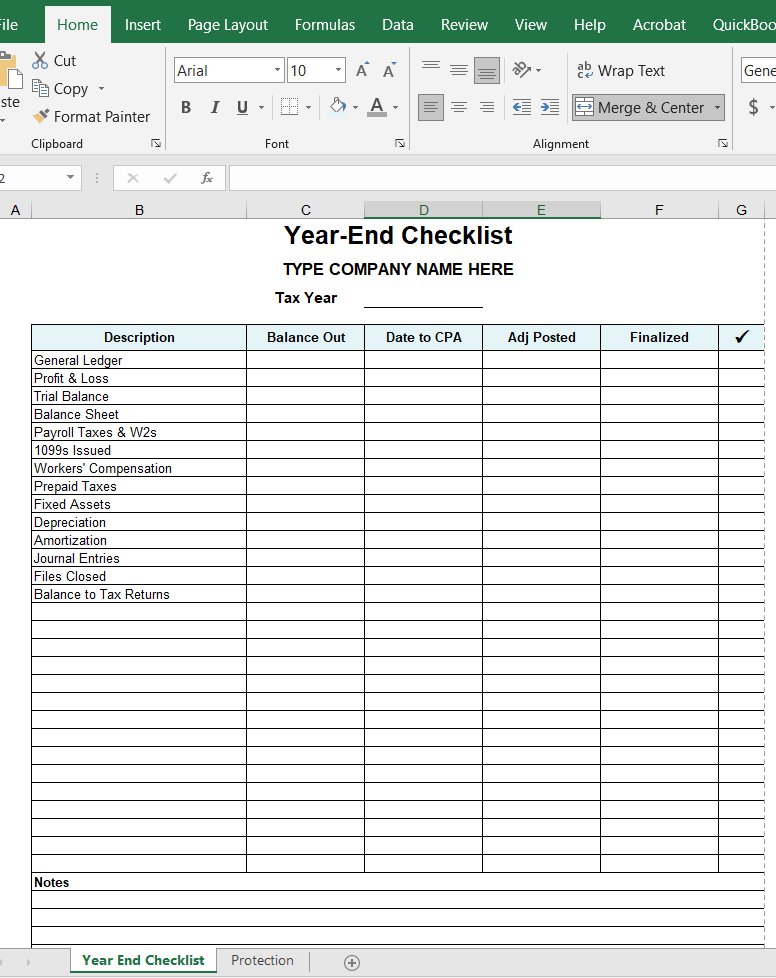 Year-End-Checklist