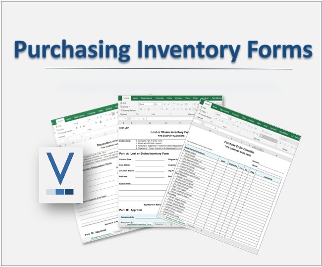 purchasing and inventory forms